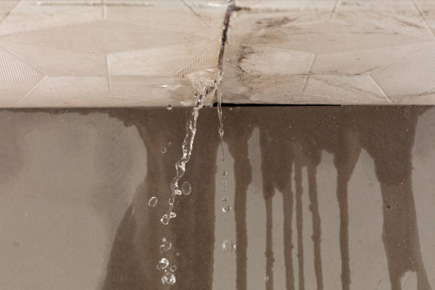Professional Flood Damage Cleanup technician working in King of Prussia, PA